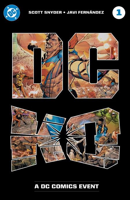 DC K.O. #1 (of 5) Cover A Javier Fernandez acetate variant – Superman, Justice League, and DC heroes in a brutal battle royale event, DC Comics 2025