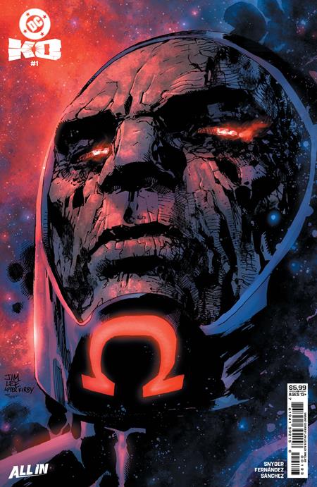 DC K.O. #1 (of 5) Cover B Jim Lee card stock variant – Justice League vs Darkseid in DC’s 2025 event, DC Comics