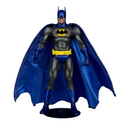 Batman Justice League Task Force 7-inch action figure by McFarlane Toys standing on display base.