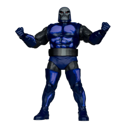 McFarlane DC Build-A Wave 14 Darkseid Build-A Figure front pose framed against white background.