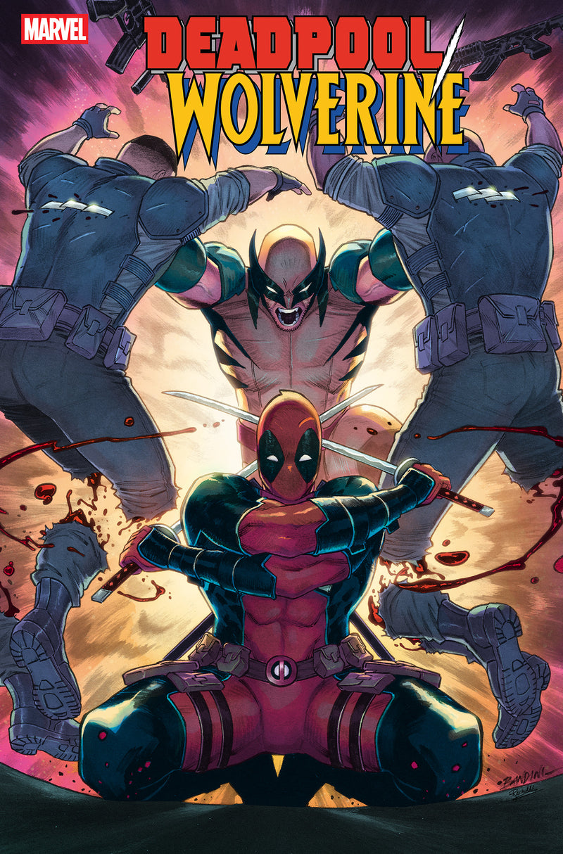 Deadpool/Wolverine #9 Michele Bandini 1:25 Incentive Variant Cover – Marvel Comics Comic Book