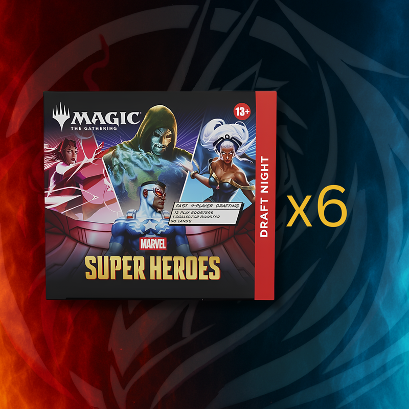 [PRE-ORDER] MTG | Marvel Super Heroes — Draft Night Box x6 (Case)