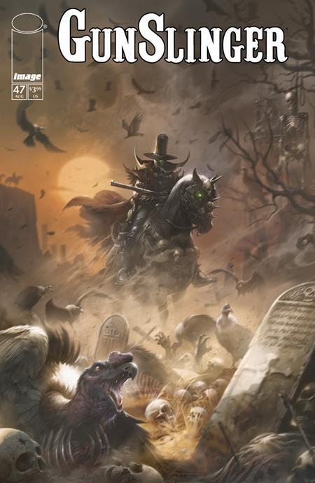 Gunslinger Spawn #47 Cover A Francesco Mattina – Gunslinger Spawn pursued by the law, Image Comics 2025