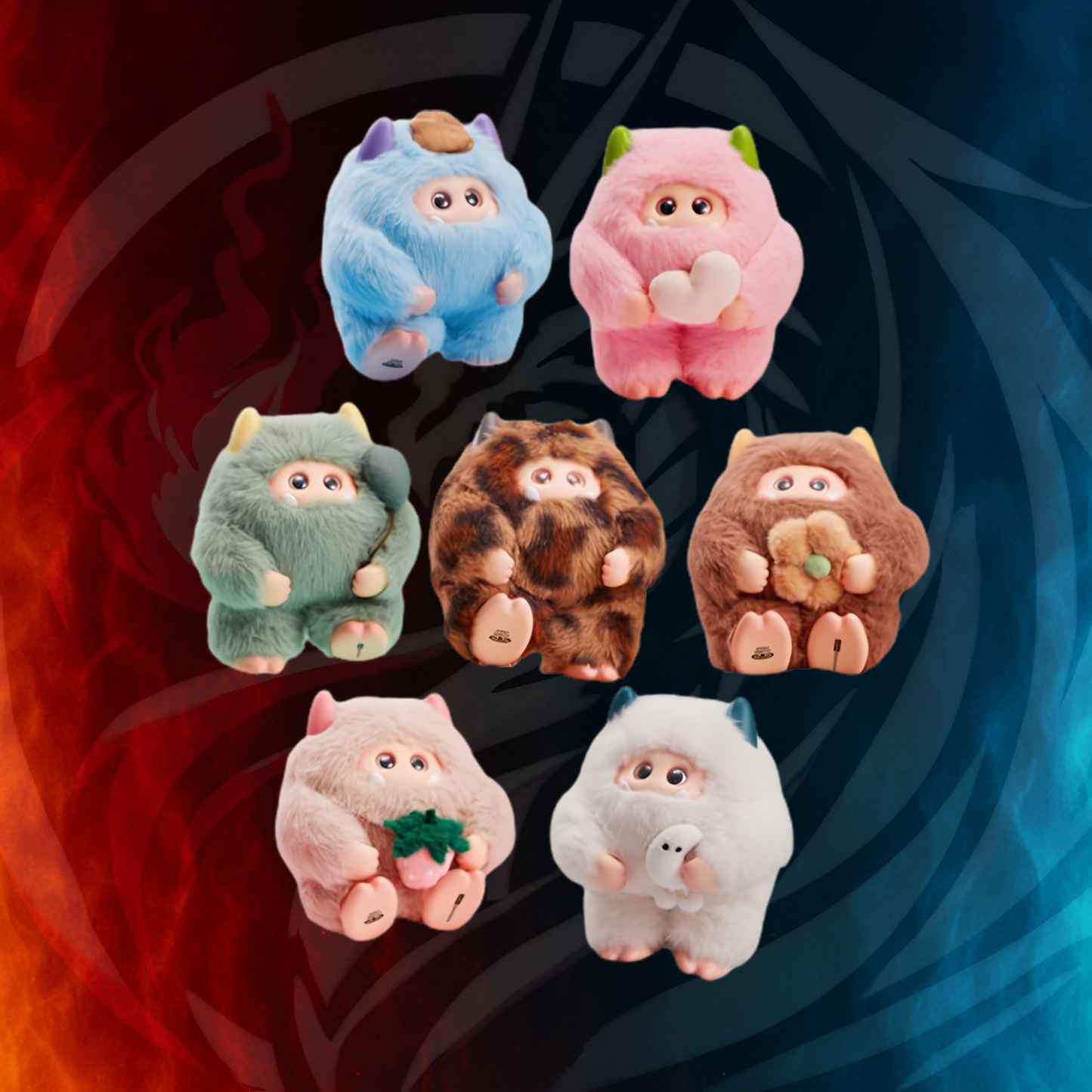 Giggle Monster Marshmallow Dreams Series Blind-Box Vinyl Plush