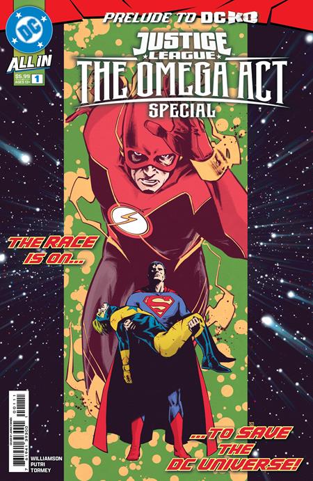 Justice League: The Omega Act Special #1 (One Shot) Cover A Jorge Fornés – DC Comics 2025 event prologue