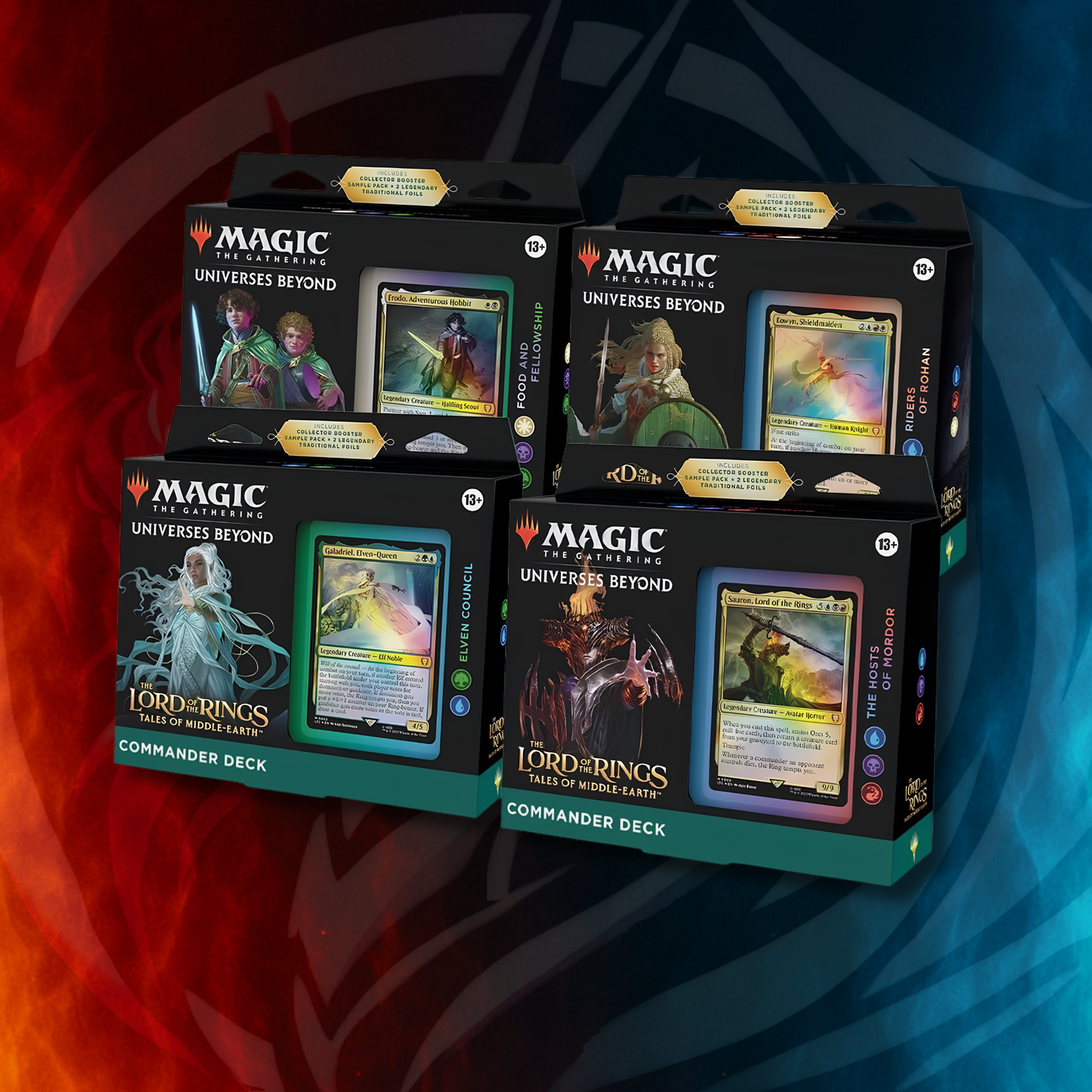MTG | LOTR: Tales of Middle-earth Commander Decks (Set of 4)