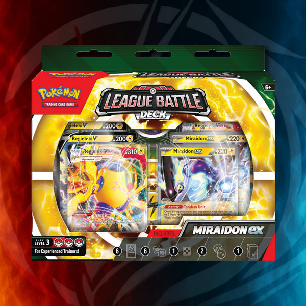 Pokémon TCG: Miraidon ex League Battle Deck (Scarlet & Violet) sealed box