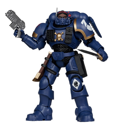 McFarlane Warhammer 40K Ultramarines Phobos Lieutenant 7-Inch Figure