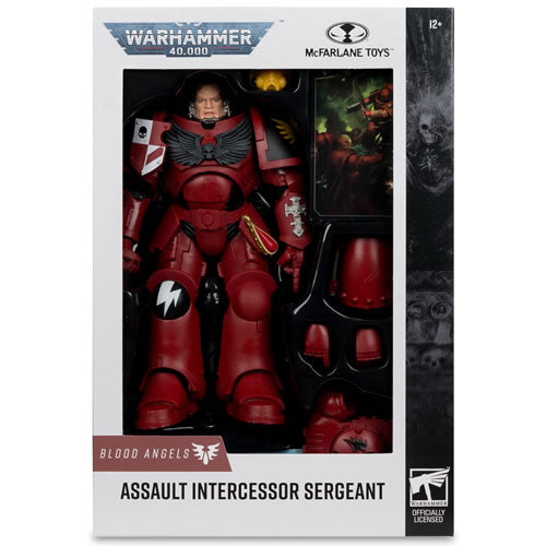 McFarlane Warhammer 40K Blood Angels Assault Intercessor Sergeant 7-Inch