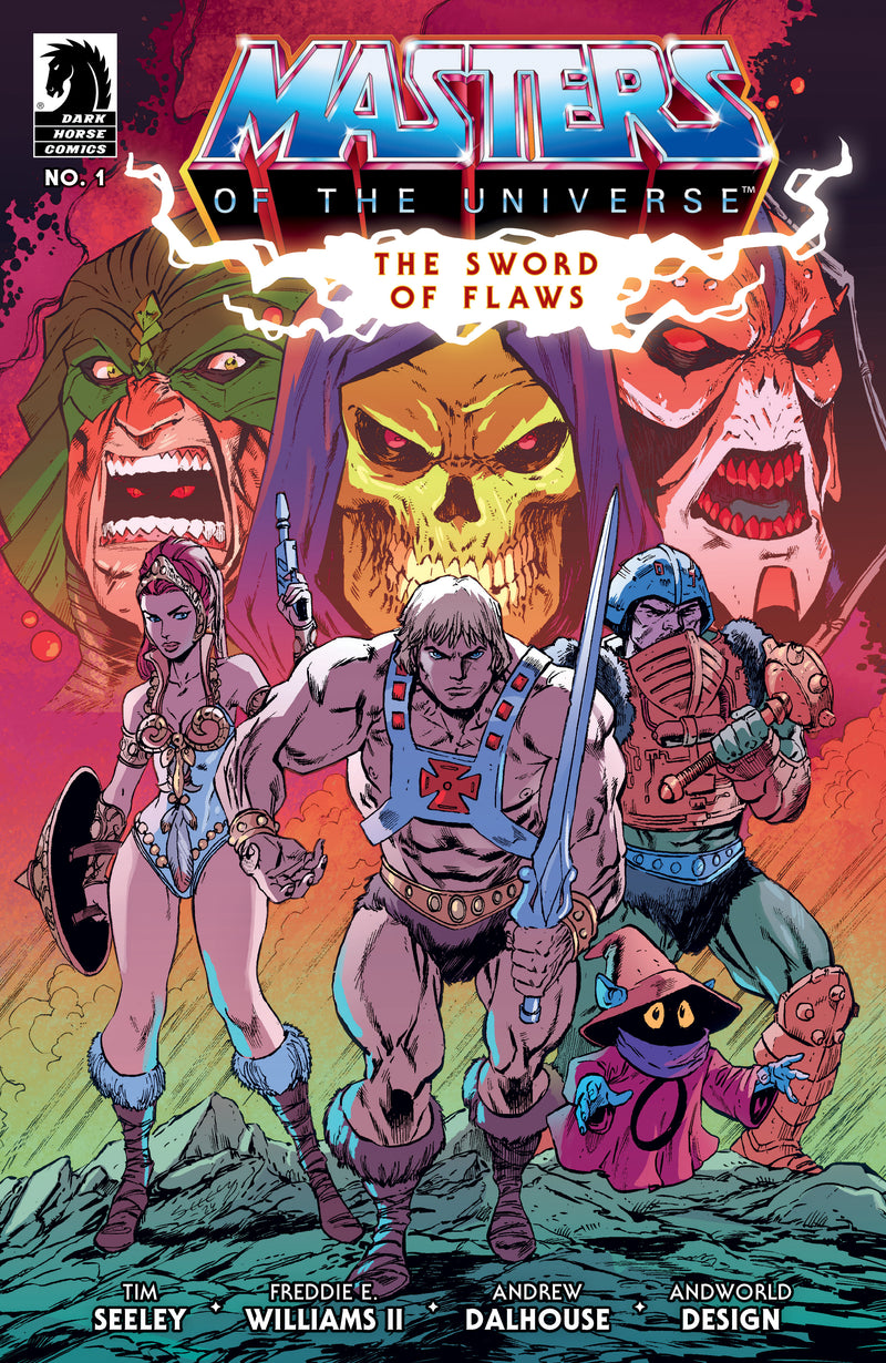 He-Man and the Masters of the Universe: The Sword of Flaws comic variant cover (Dark Horse Comics).