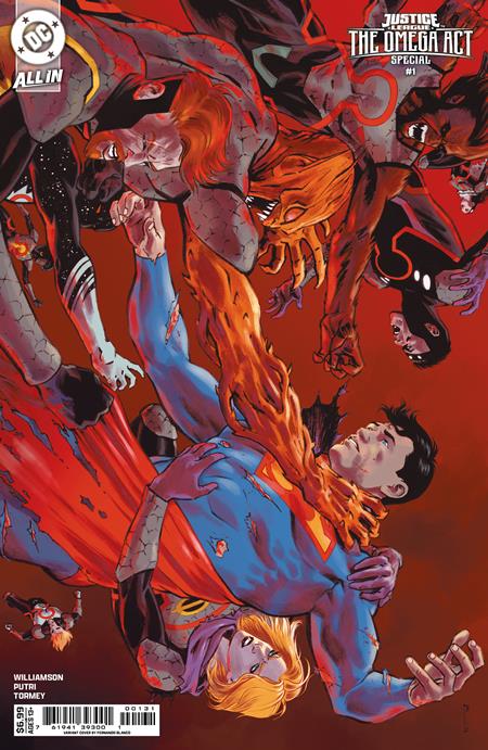 Justice League: The Omega Act Special #1 (One Shot) Cover C Fernando Blanco card stock variant – DC Comics 2025 event prologue