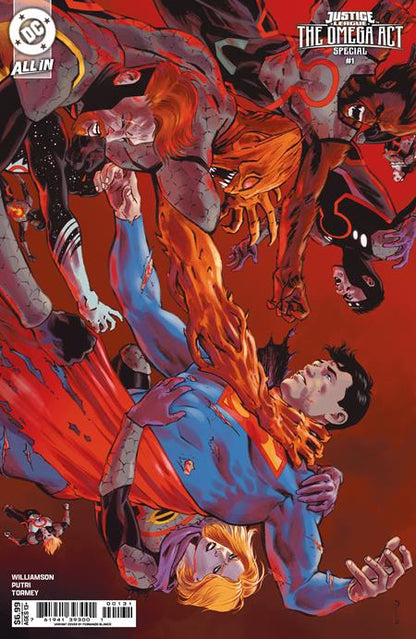 Justice League: The Omega Act Special #1 (One Shot) Cover C Fernando Blanco card stock variant – DC Comics 2025 event prologue