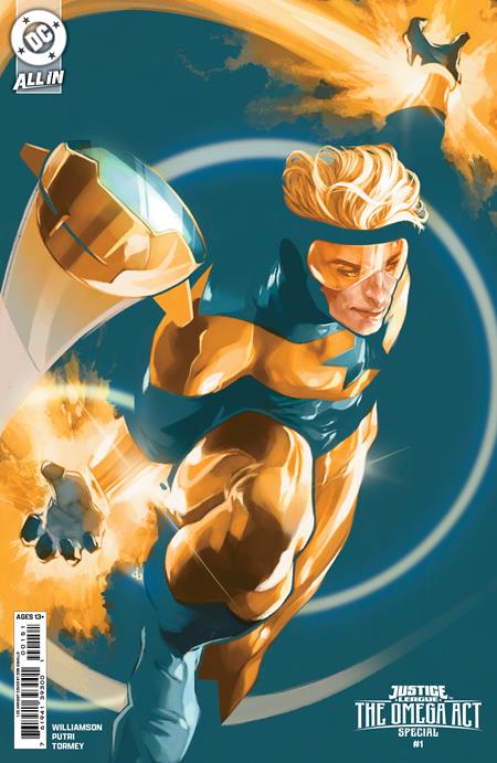 Justice League: The Omega Act Special #1 (One-Shot) Cover E Don Aguillo 1:25 card stock incentive variant – DC Comics 2025 prologue event issue