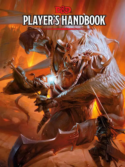 Dungeons & Dragons Player’s Handbook 5E 2014 hardcover front cover core rulebook