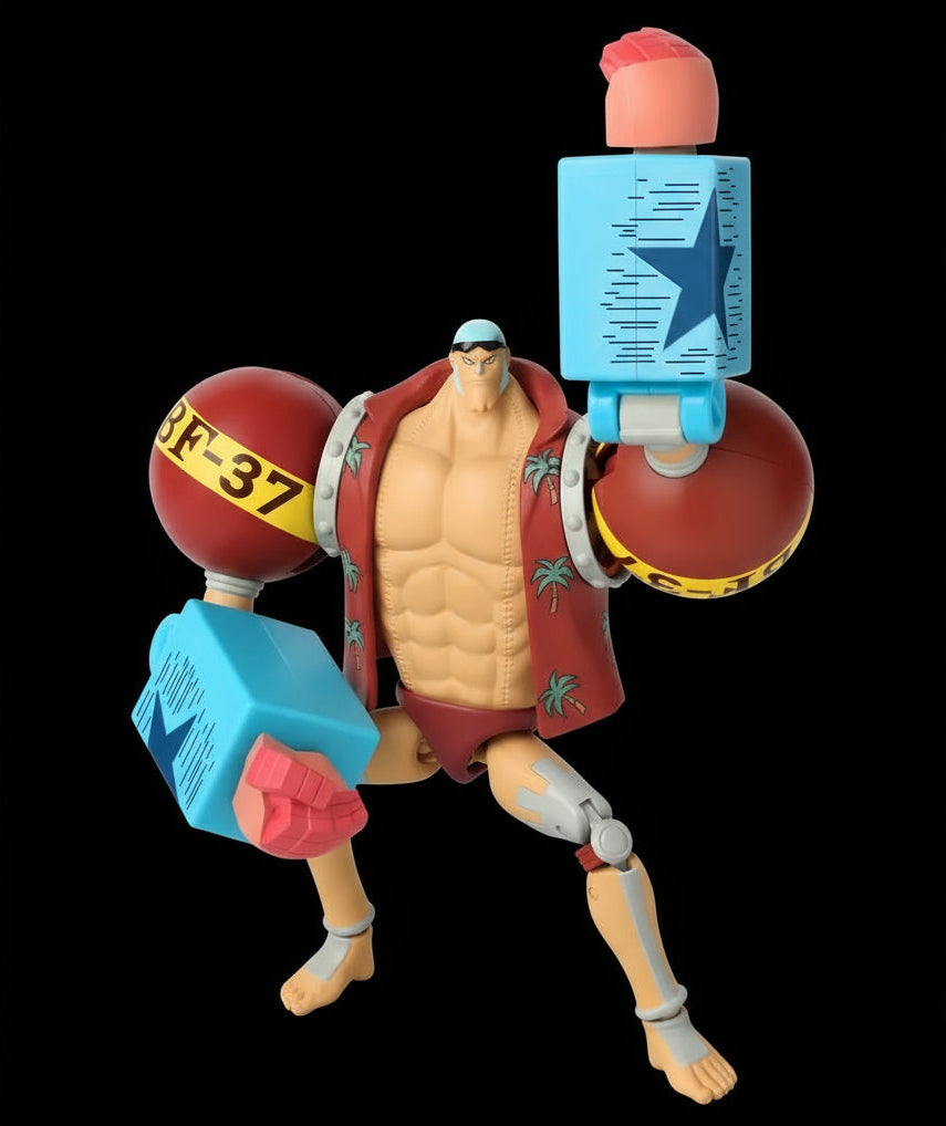 Dynamic action pose with articulation display