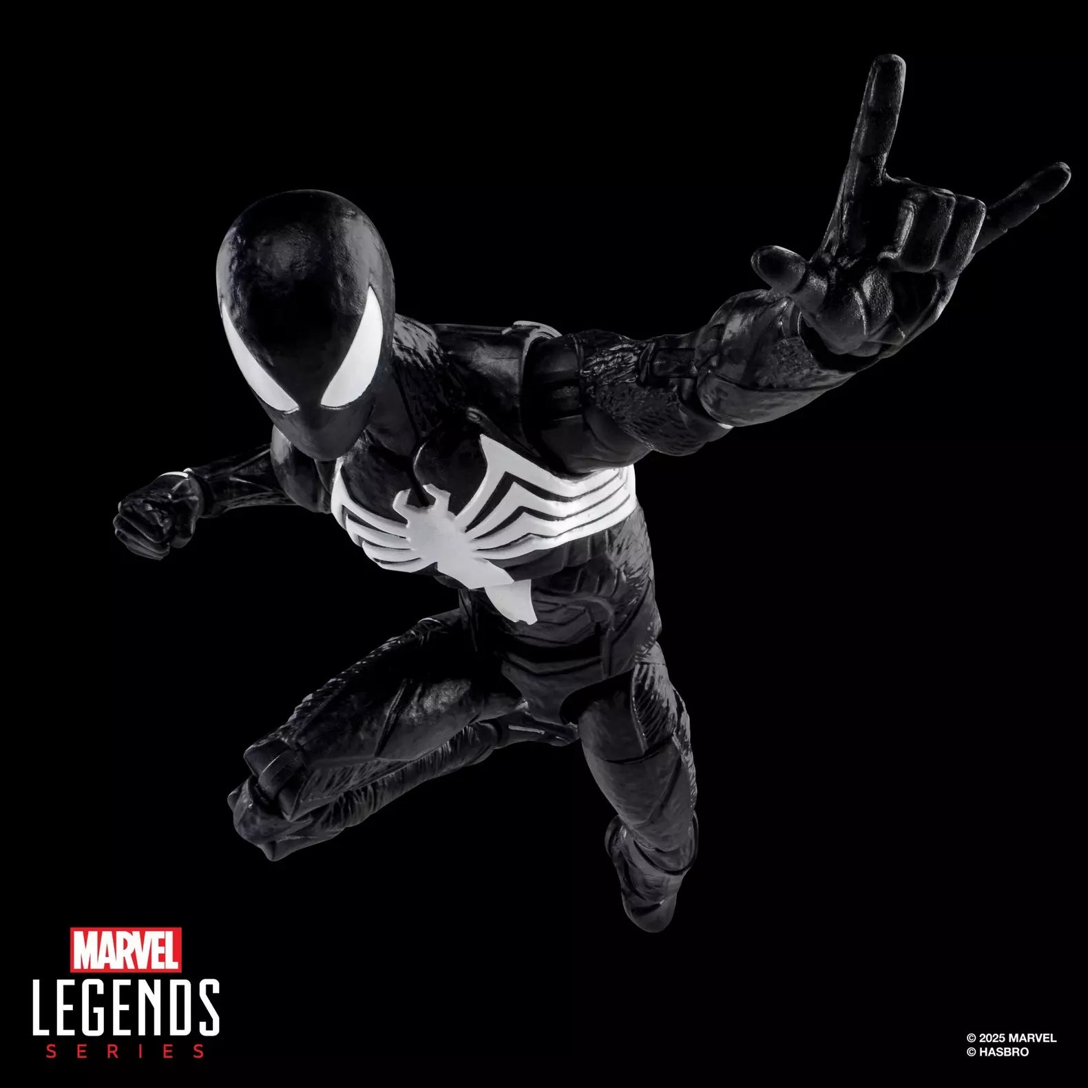 Spider-Man Gamerverse Marvel Legends Peter Parker Black Suit 6-Inch Action Figure - Prime 151 Collectibles