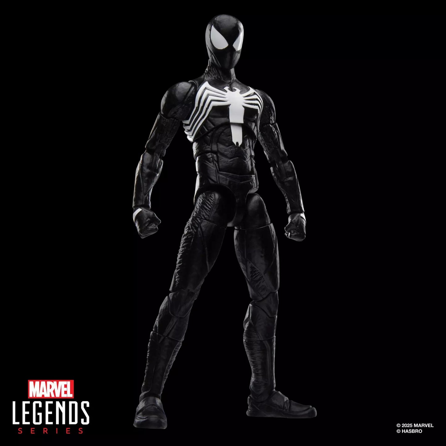 Spider-Man Gamerverse Marvel Legends Peter Parker Black Suit 6-Inch Action Figure - Prime 151 Collectibles