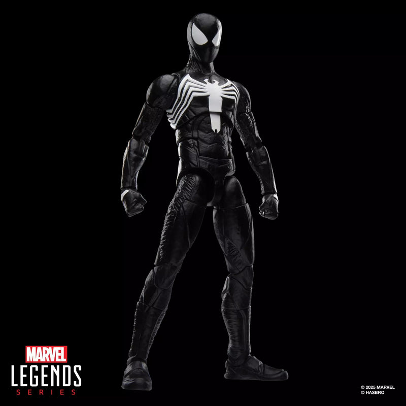 Spider-Man Gamerverse Marvel Legends Peter Parker Black Suit 6-Inch Action Figure - Prime 151 Collectibles