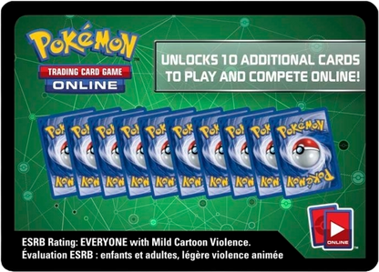 Pokémon TCG Online code card image representing digital unlock included with the Morpeko V-UNION box.