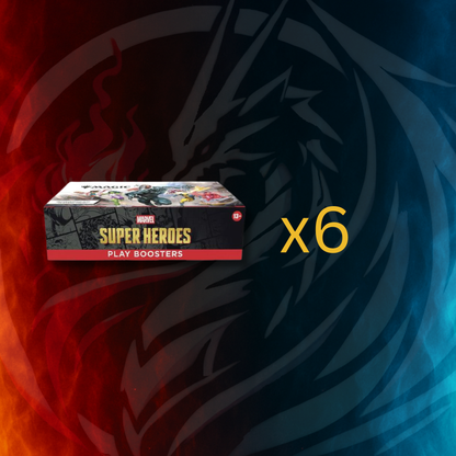 [PRE-ORDER] MTG | Marvel Super Heroes — Play Booster Display Box x6 (Case)