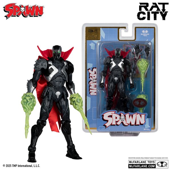 McFarlane Toys Spawn 30th Anniversary Deviant Rat City Red Platinum Chase Figure - Prime 151 Collectibles