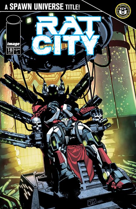 Spawn Rat City #18 Cover B Thomas Nachlik Variant – Deviant accepts his destiny, Image Comics 2025