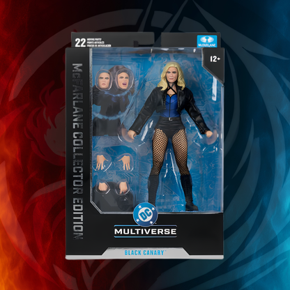 DC Multiverse Black Canary McFarlane 7-inch figure, alternate angle