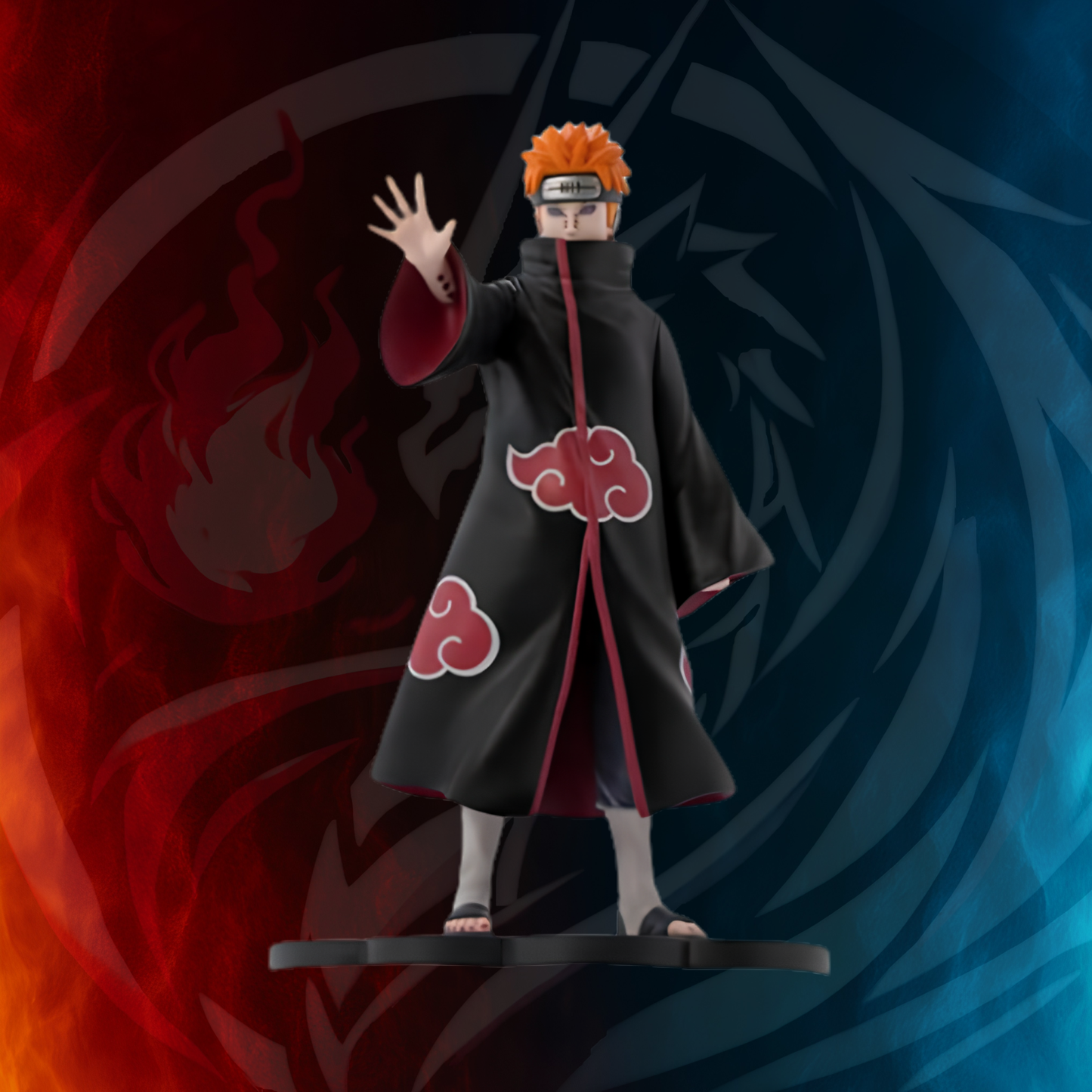 Naruto Shippuden Pain ABYstyle Super Figure Collection figurine, front view