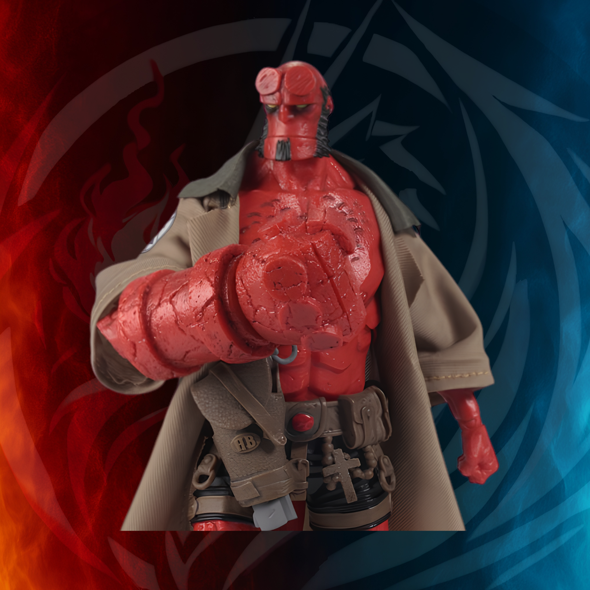 Hellboy McFarlane Toys Collector Edition #60 7-inch action figure, front view