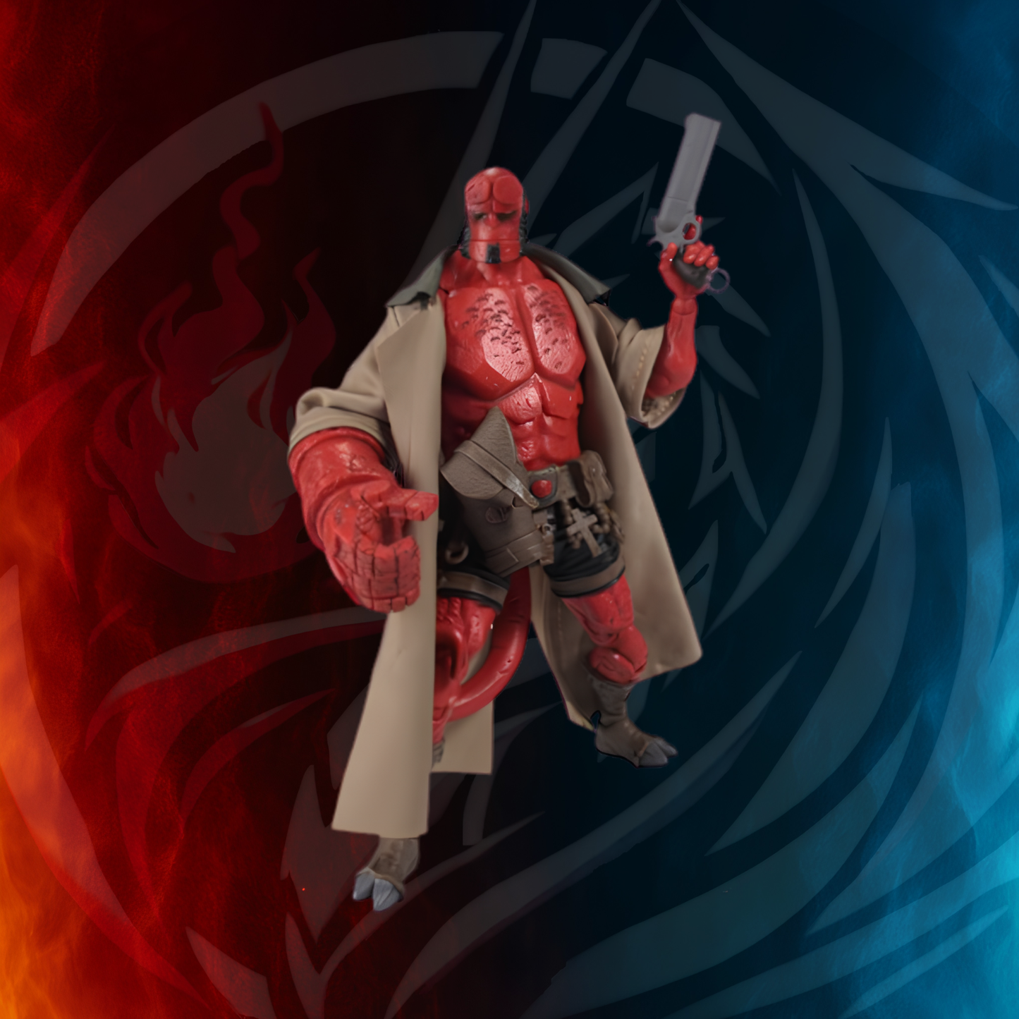 Hellboy McFarlane Toys Collector Edition #60 7-inch figure, alternate angle