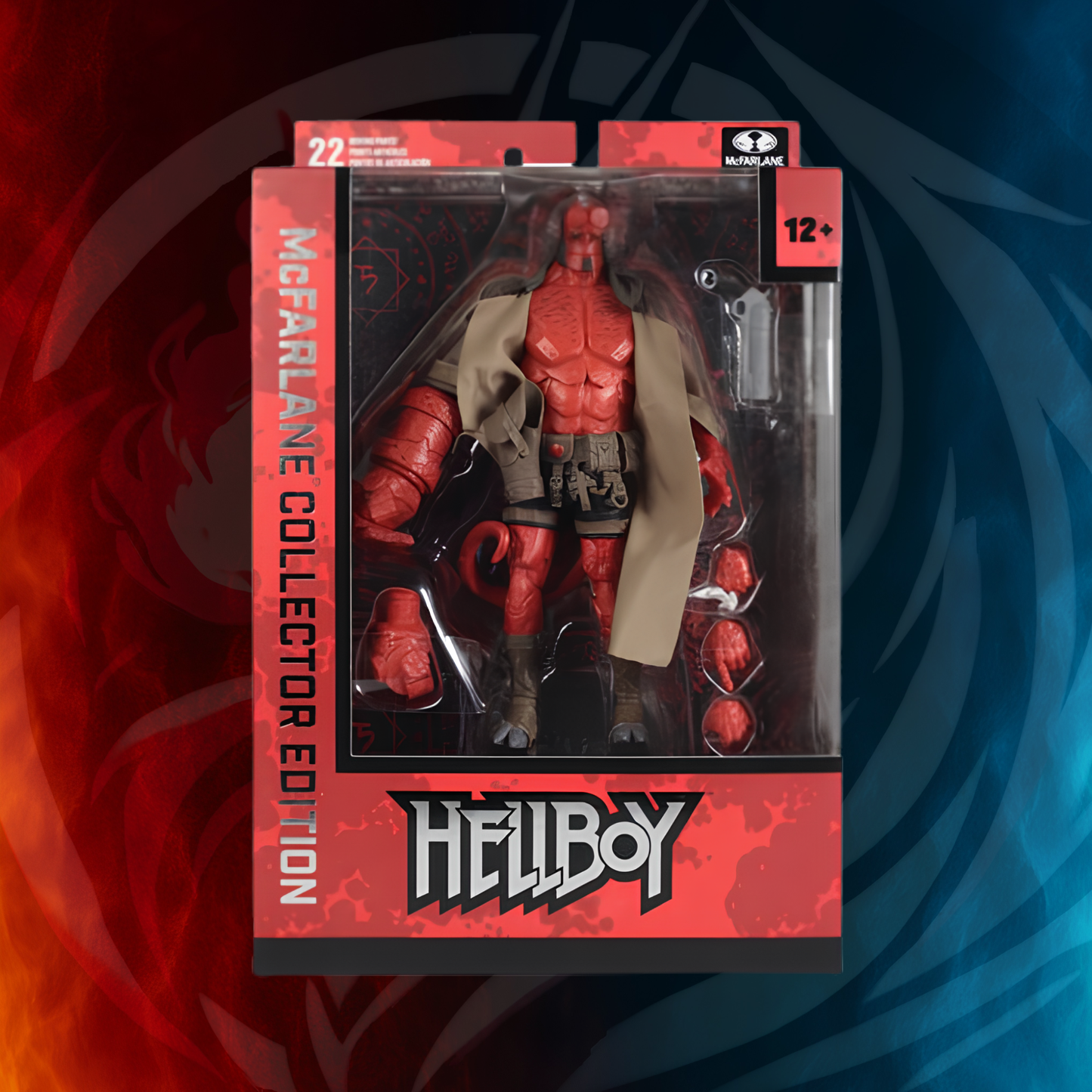 Hellboy McFarlane Toys Collector Edition #60 figure, sculpt and paint detail