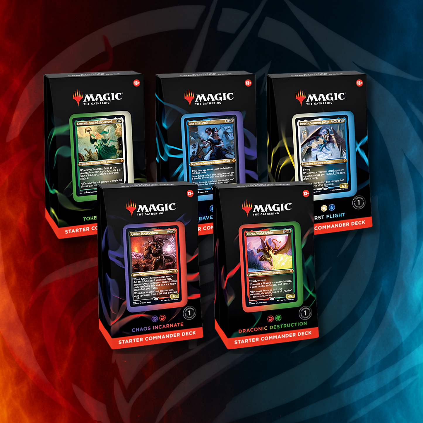 MTG | Magic: The Gathering Starter Commander Decks (Set of 5)