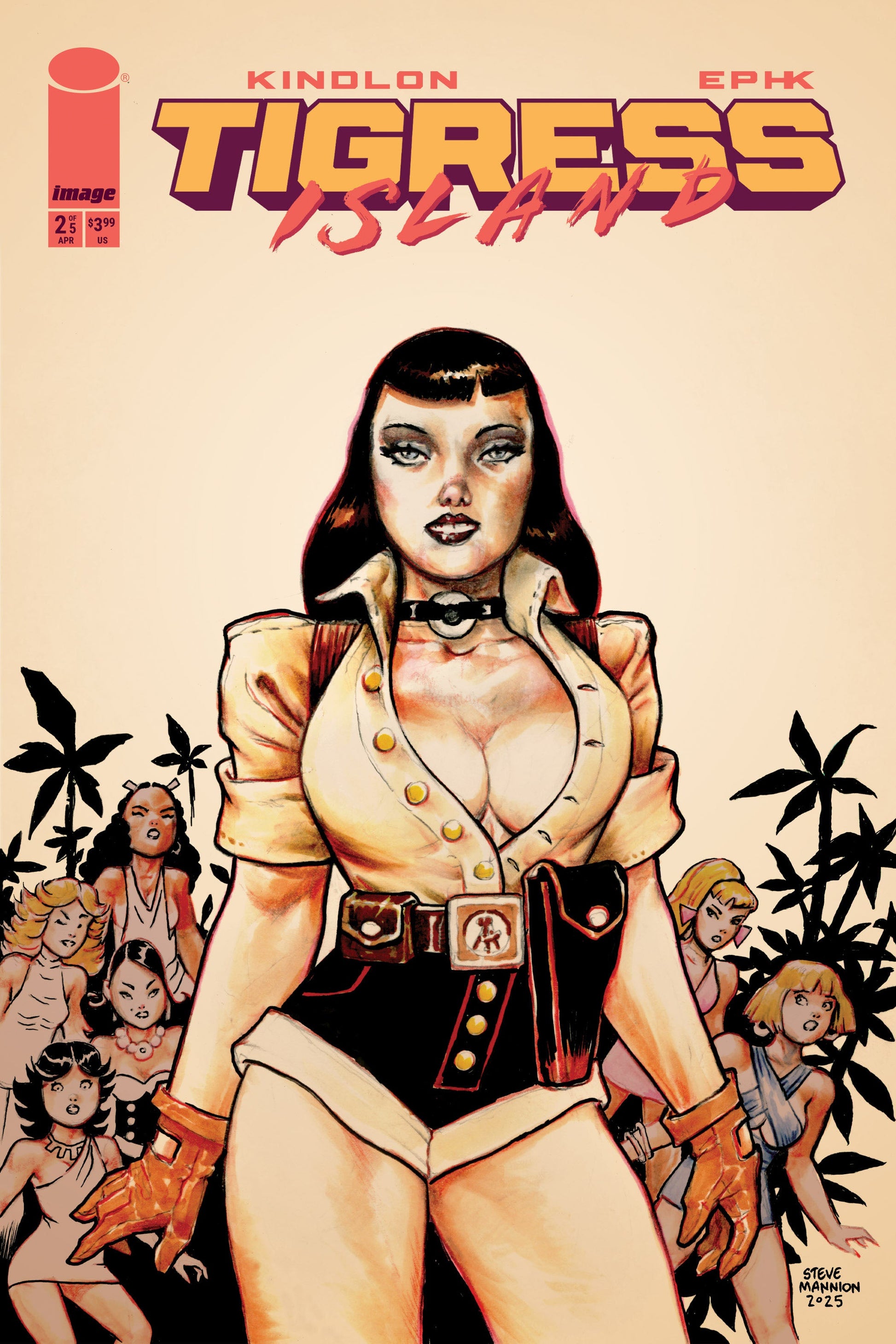 Tigress Island #2 Cover D Steve Mannion Variant cover