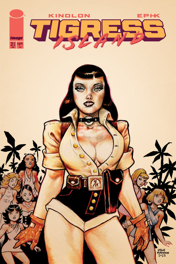 Tigress Island #2 Cover D Steve Mannion Variant cover