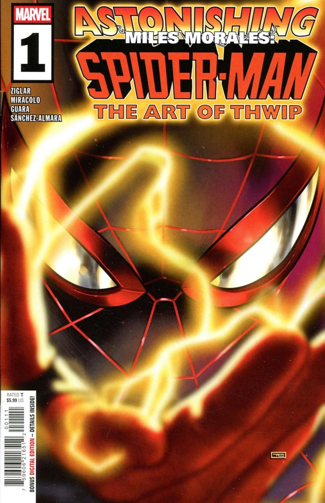 Astonishing Miles Morales: Spider-Man - The Art of Thwip #1 Cover A Taurin Clarke Regular cover