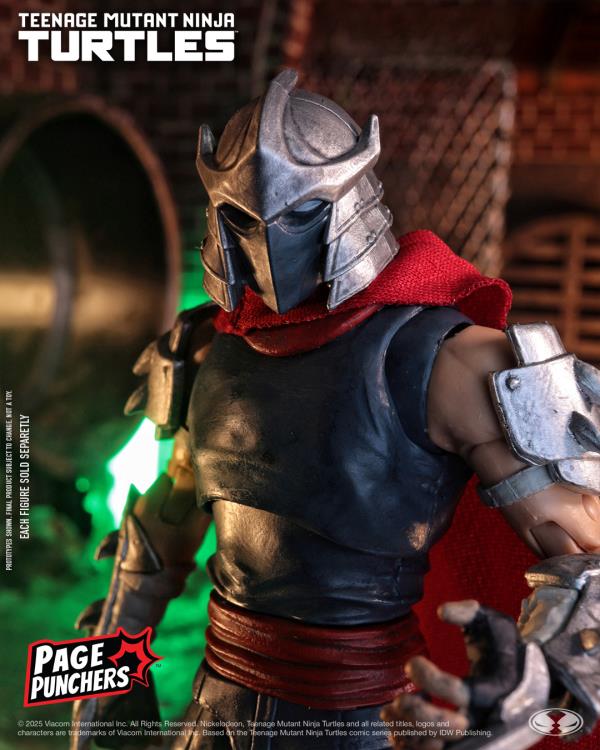 McFarlane TMNT Page Punchers Shredder 5-Inch Figure with Comic