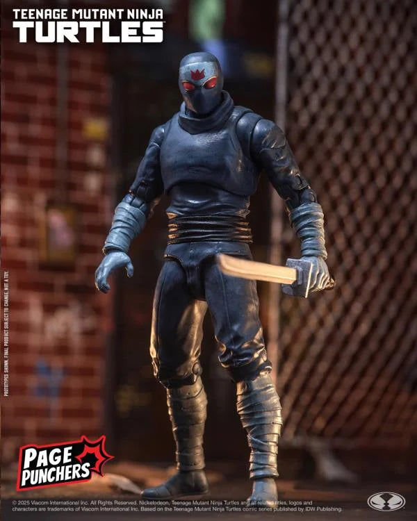 McFarlane TMNT Page Punchers Foot Soldier 5-Inch Figure with Comic