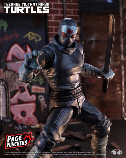 McFarlane TMNT Page Punchers Foot Soldier 5-Inch Figure with Comic