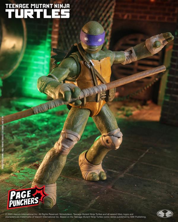 McFarlane TMNT Page Punchers Donatello 5-Inch Figure with Comic