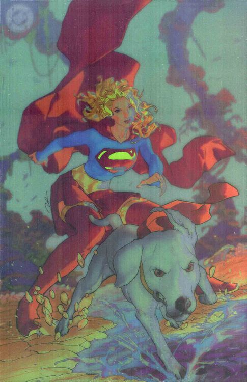 Supergirl: Woman of Tomorrow (Superman Day 2026) #1 Cover B Bilquis Evely Foil Variant cover