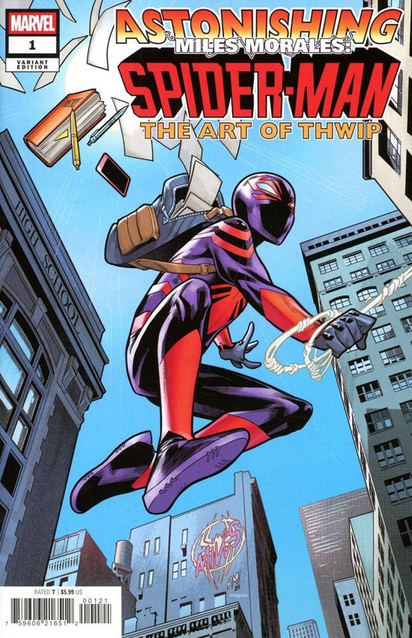 Astonishing Miles Morales: Spider-Man - The Art of Thwip #1 Cover B Paco Medina Variant cover