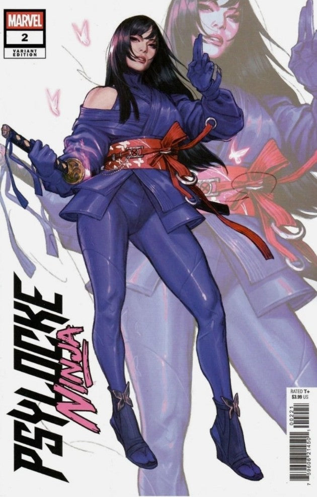 Psylocke: Ninja #2 Cover B Joshua Swaby Variant cover