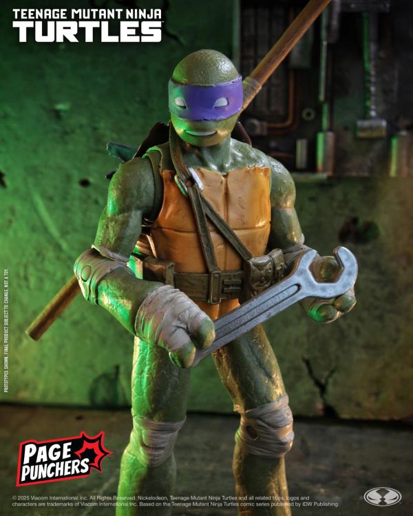 McFarlane TMNT Page Punchers Donatello 5-Inch Figure with Comic