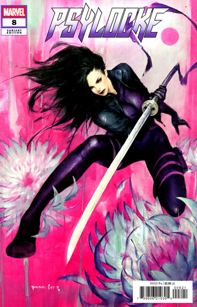 Psylocke, Vol. 2 #8 Cover B Puppeteer Lee Variant cover