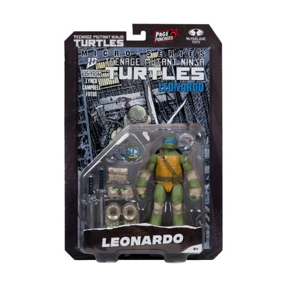 McFarlane TMNT Page Punchers Leonardo 5-Inch Figure with Comic
