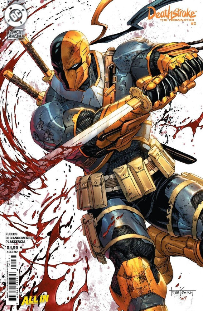 Deathstroke, The Terminator, Vol. 2 #2 Cover C Tyler Kirkham Variant cover