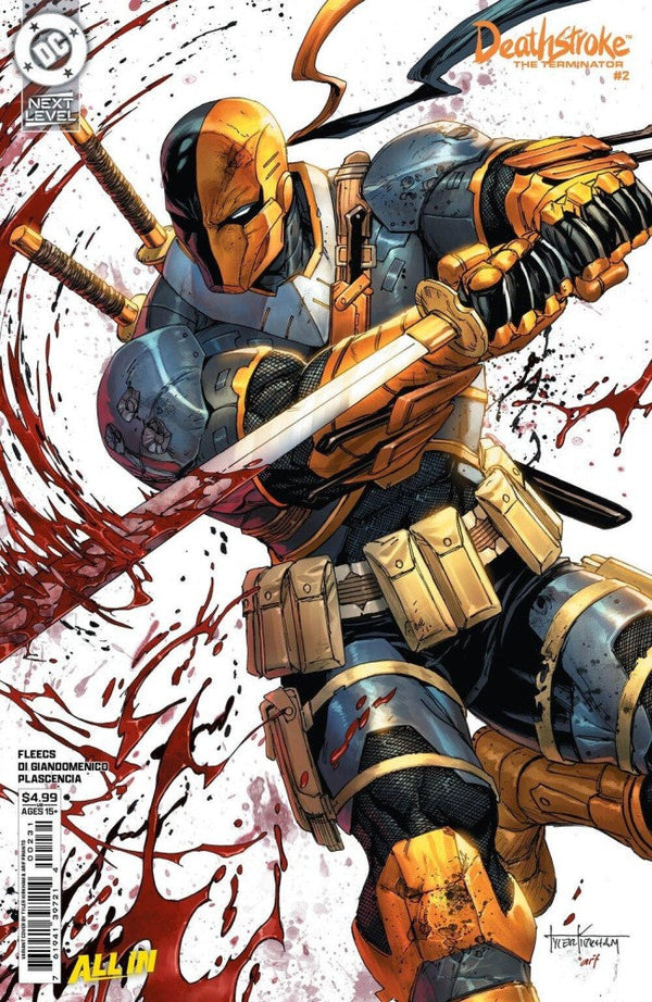 Deathstroke, The Terminator, Vol. 2 #2 Cover C Tyler Kirkham Variant cover