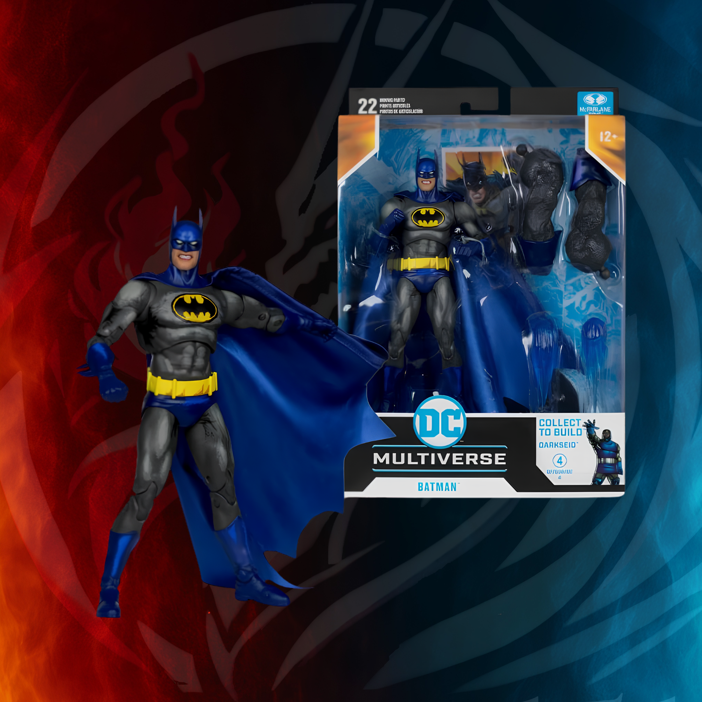 DC Build-A Wave 14 Batman (Justice League Task Force) 7-Inch Scale Action Figure