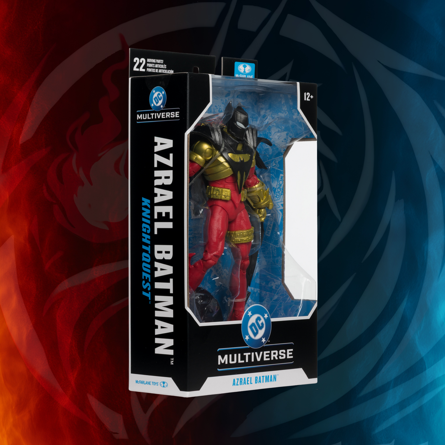 Azrael Batman (Knightquest) McFarlane DC Multiverse 7-inch action figure in retail packaging