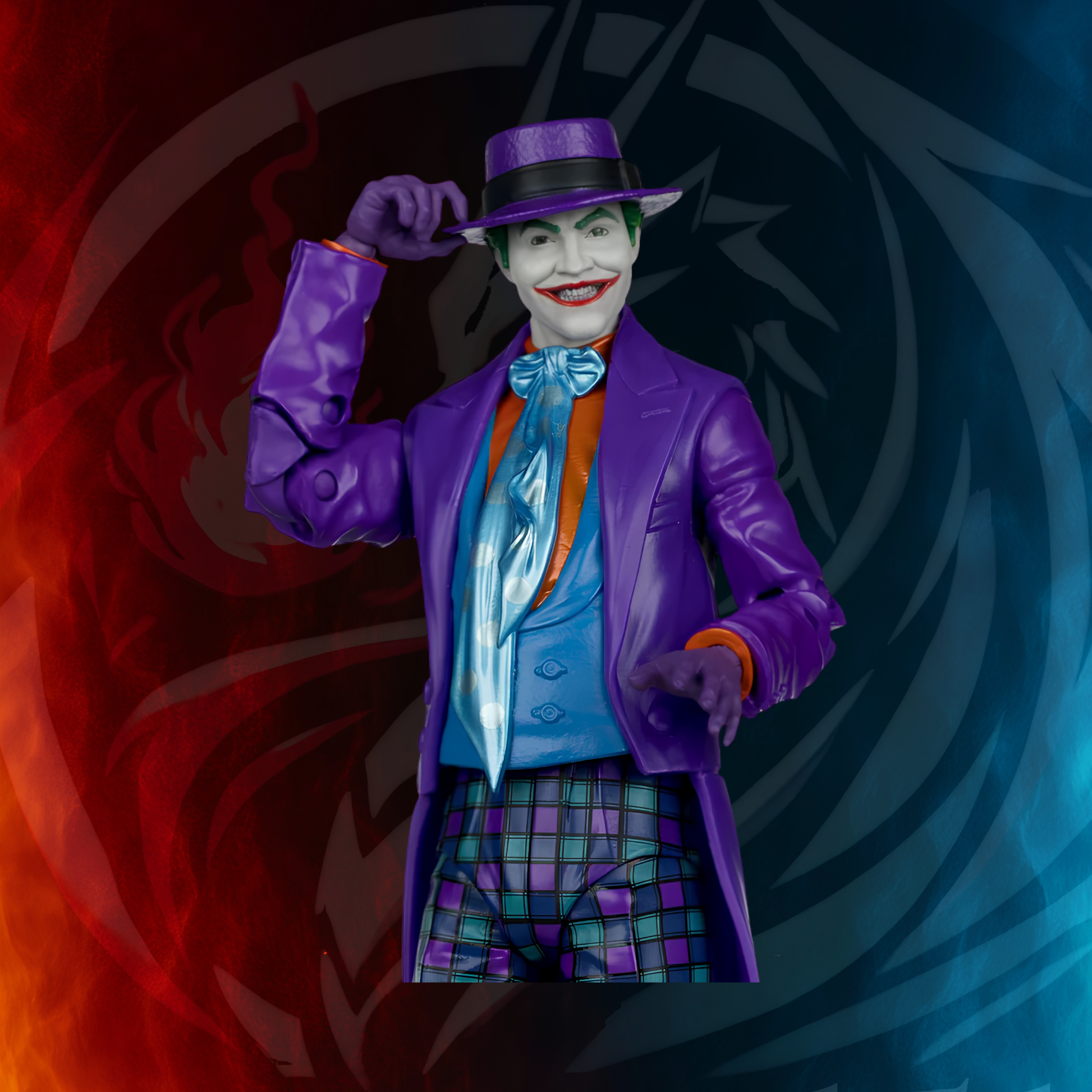 Joker Batman 57 figure with hat raised